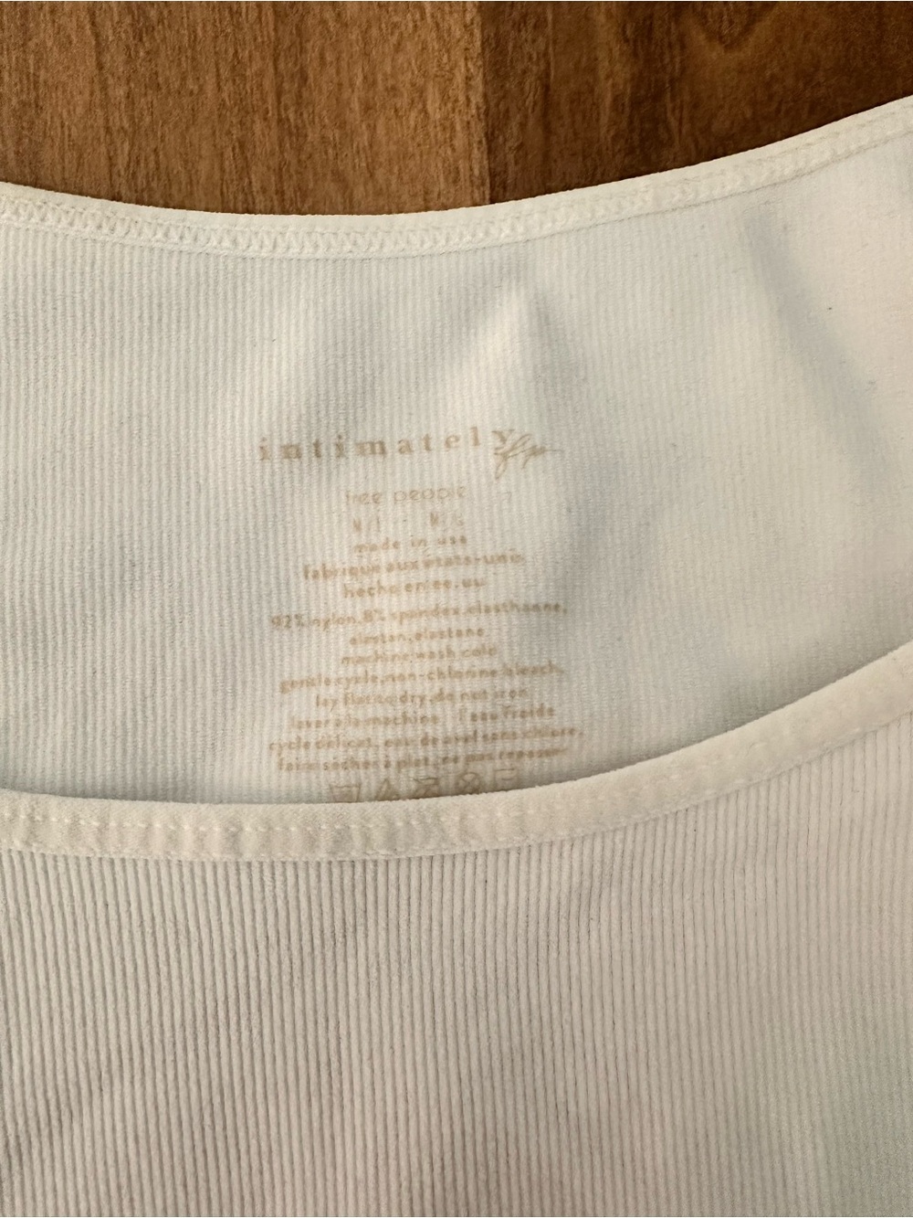 Intimately by Free People White Long Sleeve Snap Bodysuit - Picture 3 of 4